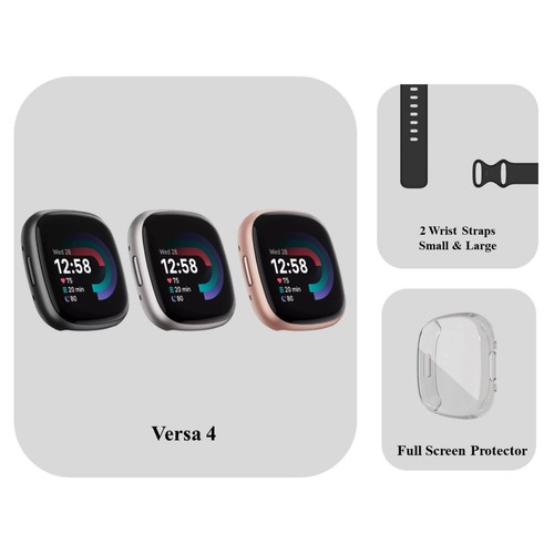 Fitbit versa bundle x2 - fitbit, 4