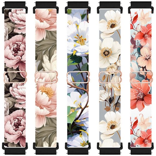 Nylon woven elastics flowers - nylon,