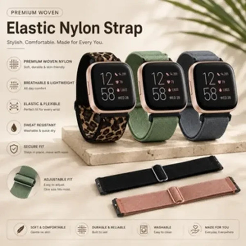 Nylon watch band for - watch, fitbit